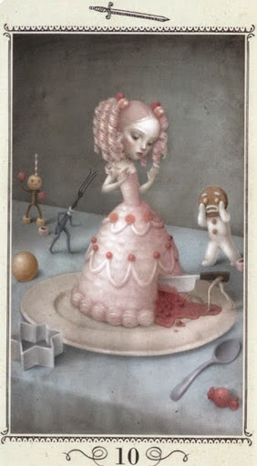 Аркан 10 Мечей