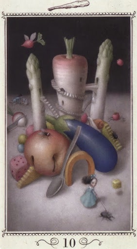 Аркан 10 Жезлов