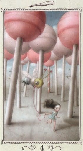 Аркан 4 Жезлов