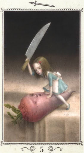 Аркан 5 Мечей