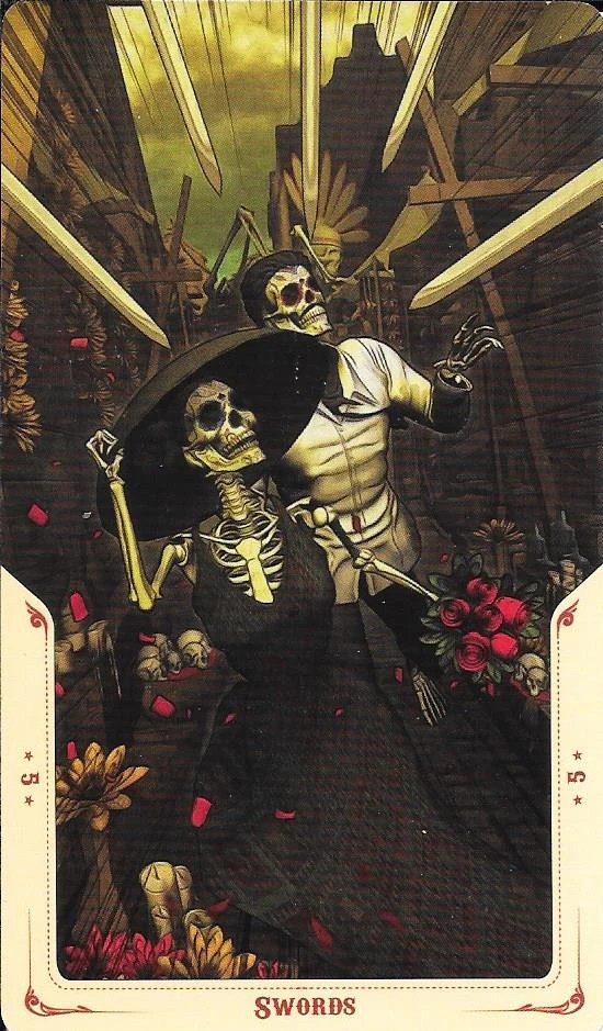 Аркан 5 Мечей