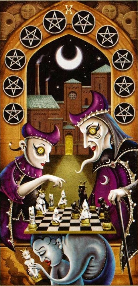 Аркан 10 Пентаклей