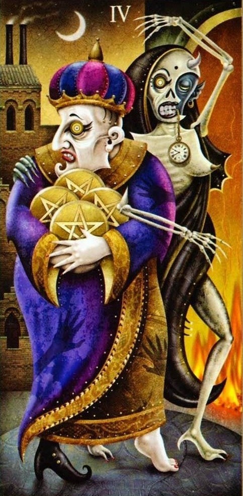 Аркан 4 Пентаклей