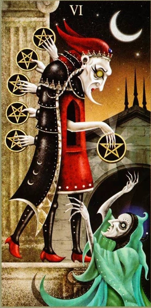 Аркан 6 Пентаклей