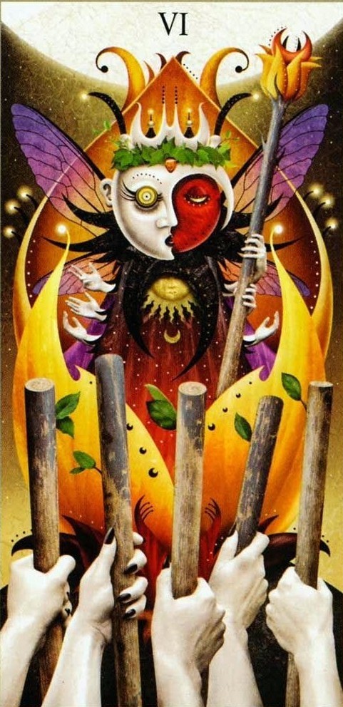 Аркан 6 Жезлов