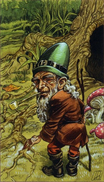 Аркан Элементаль (Паж) Пентаклей