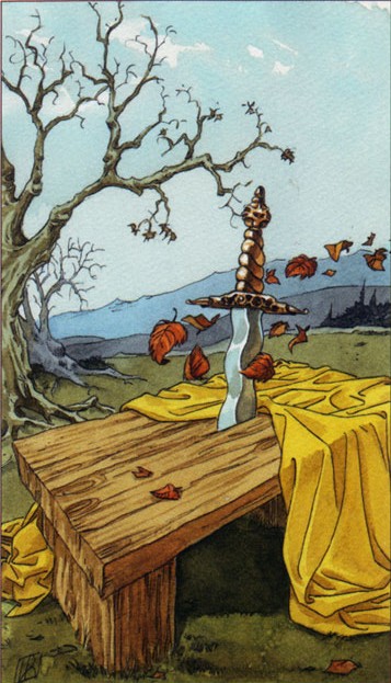 Аркан 1 Мечей