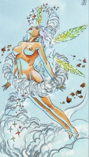 Аркан Элементаль (Паж) Мечей