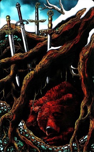 Аркан 4 Мечей