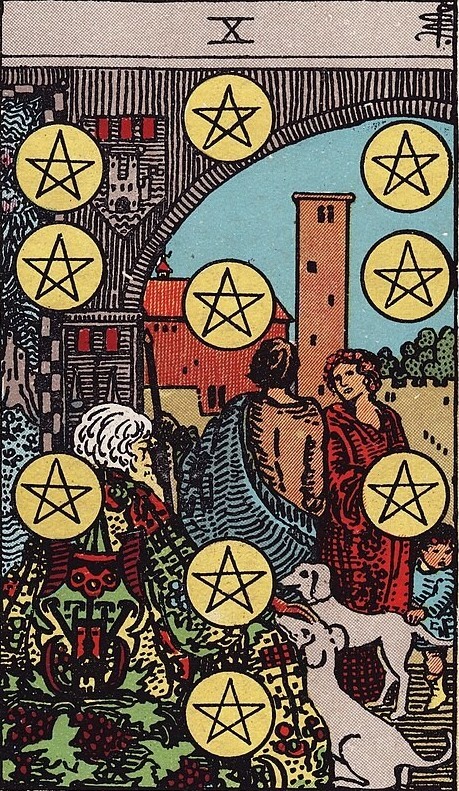 Аркан 10 Пентаклей