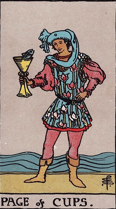 Аркан Элементаль (Паж) Кубков