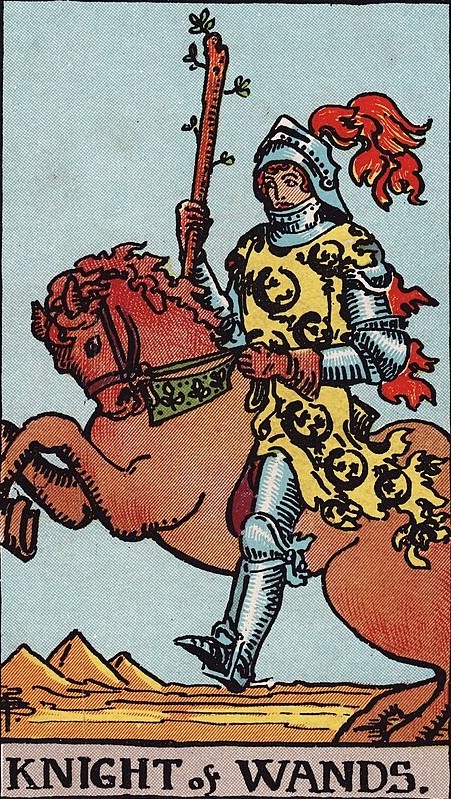 Аркан Новичок /Ученик (Рыцарь) Жезлов