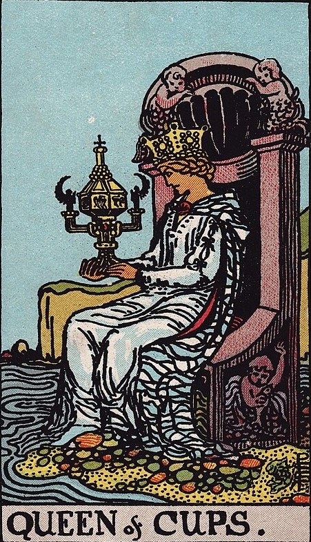 Аркан Посвященная / Подмастерье (Королева) Кубков