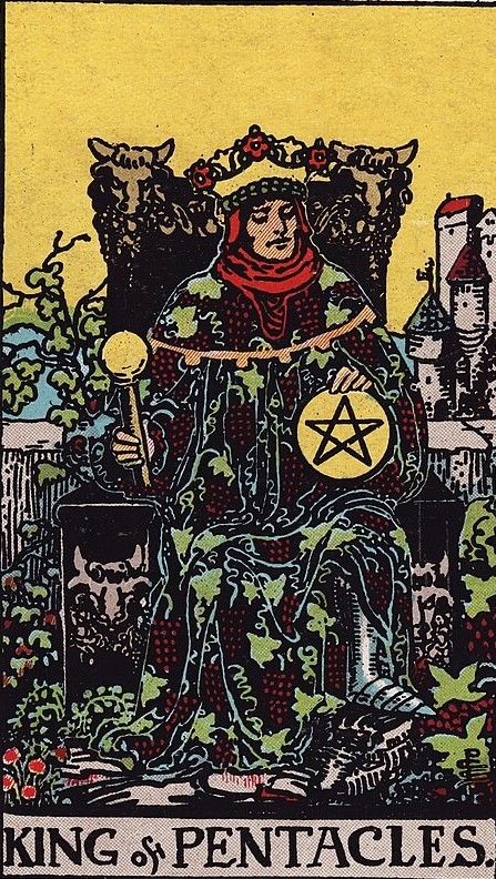 Аркан Старшая / Мастер (Король) Пентаклей