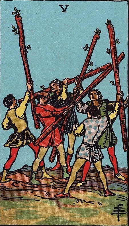 Аркан 5 Жезлов