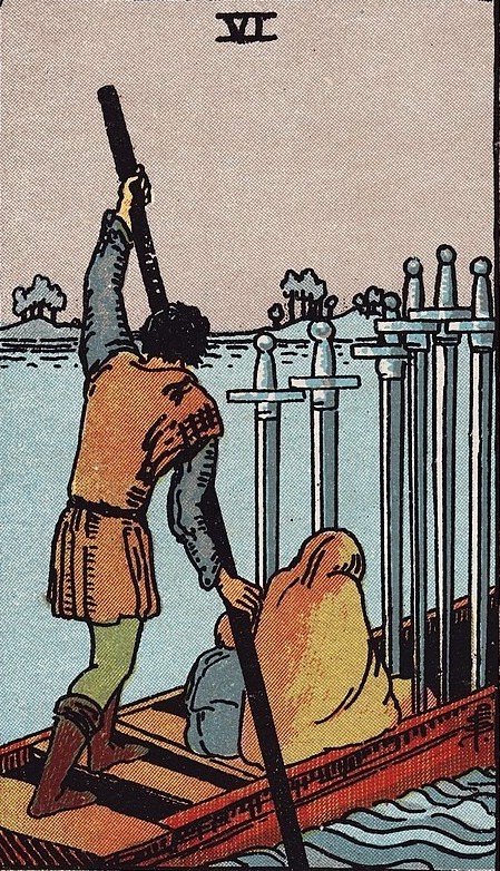 Аркан 6 Мечей