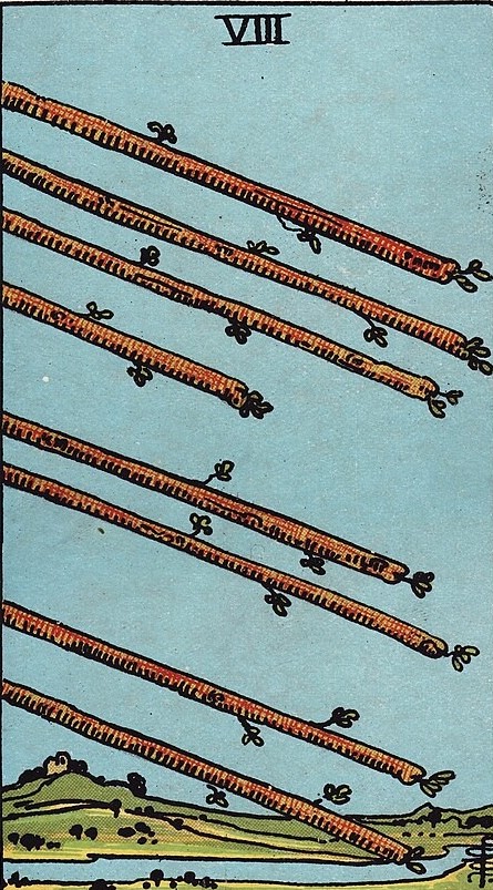 Аркан 8 Жезлов